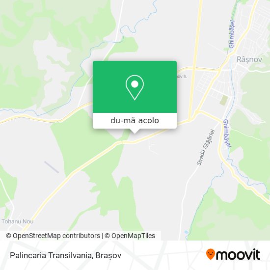 Hartă Palincaria Transilvania