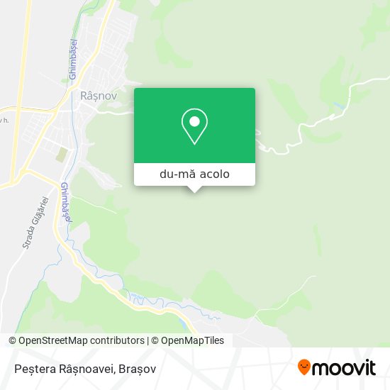 Hartă Peștera Râșnoavei