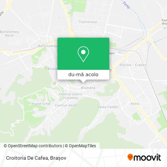 Hartă Croitoria De Cafea