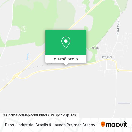Hartă Parcul Industrial Graells & Launch Prejmer