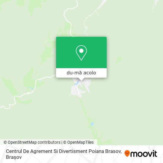 Hartă Centrul De Agrement Si Divertisment Poiana Brasov