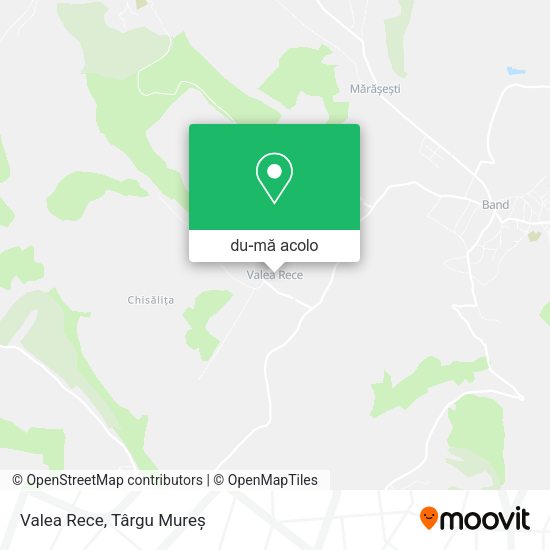 Hartă Valea Rece