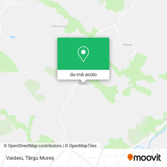 Hartă Vaideiu