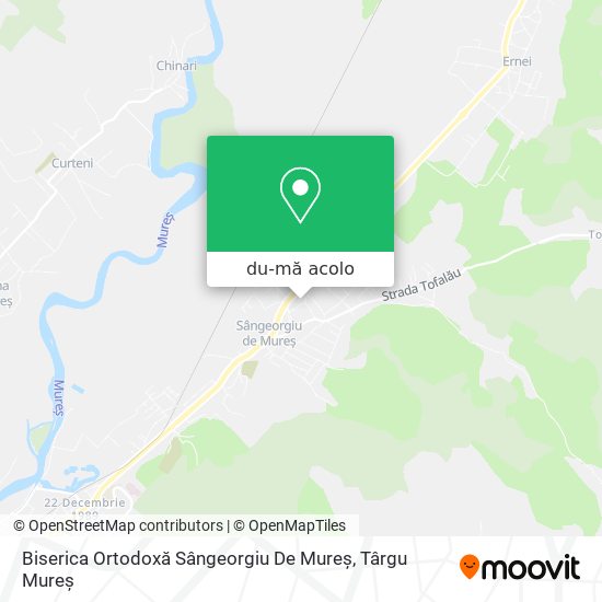 Hartă Biserica Ortodoxă Sângeorgiu De Mureș