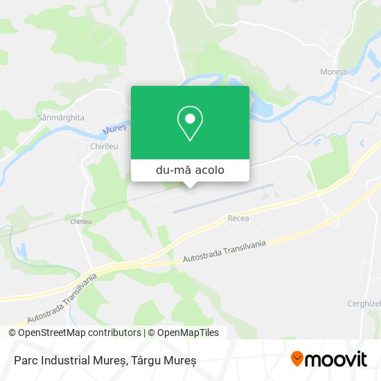 Hartă Parc Industrial Mureș