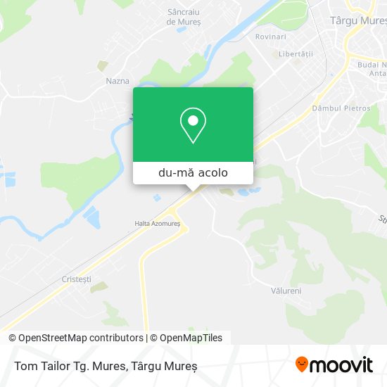 Hartă Tom Tailor Tg. Mures