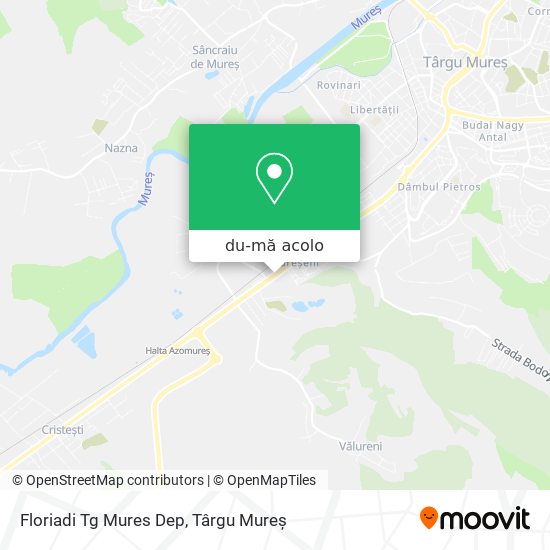 Hartă Floriadi Tg Mures Dep