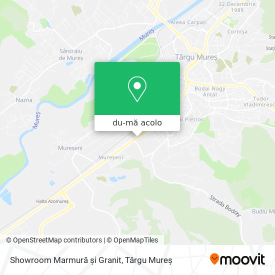 Hartă Showroom Marmură și Granit