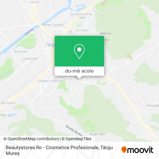 Hartă Beautystores.Ro - Cosmetice Profesionale