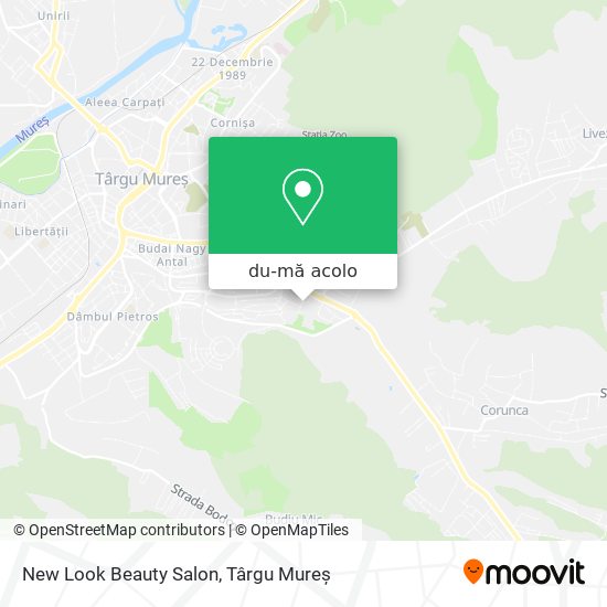 Hartă New Look Beauty Salon