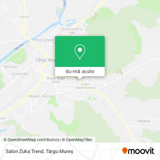 Hartă Salon Zuka Trend