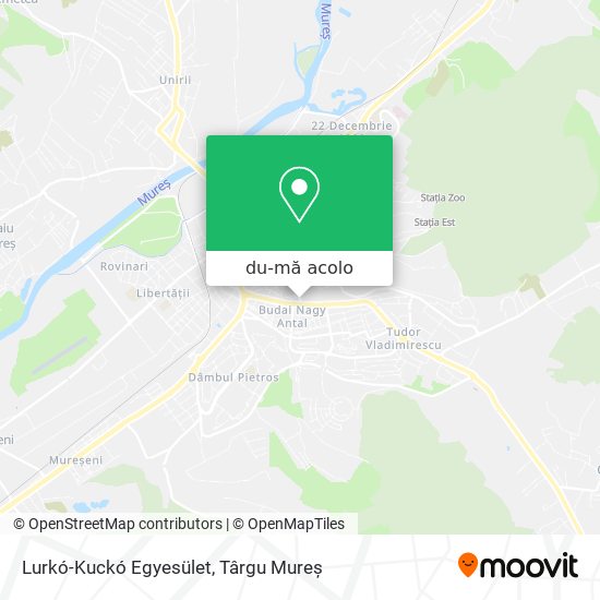 Hartă Lurkó-Kuckó Egyesület