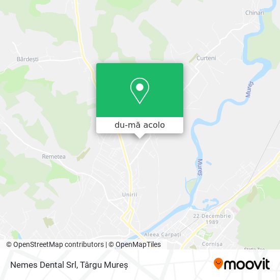 Hartă Nemes Dental Srl