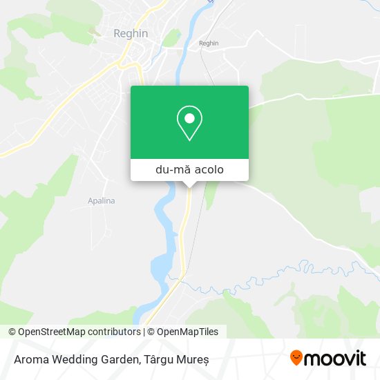 Hartă Aroma Wedding Garden