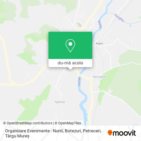 Hartă Organizare Evenimente : Nunti, Botezuri, Petreceri