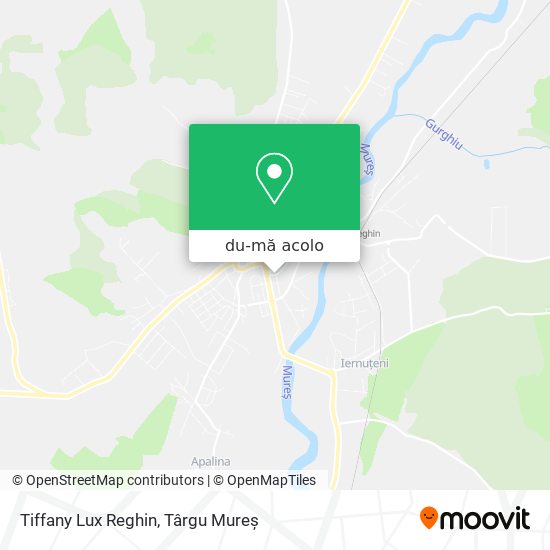 Hartă Tiffany Lux Reghin