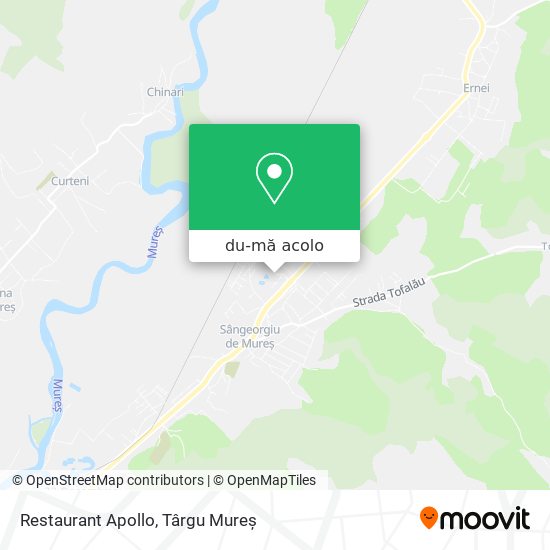 Hartă Restaurant Apollo