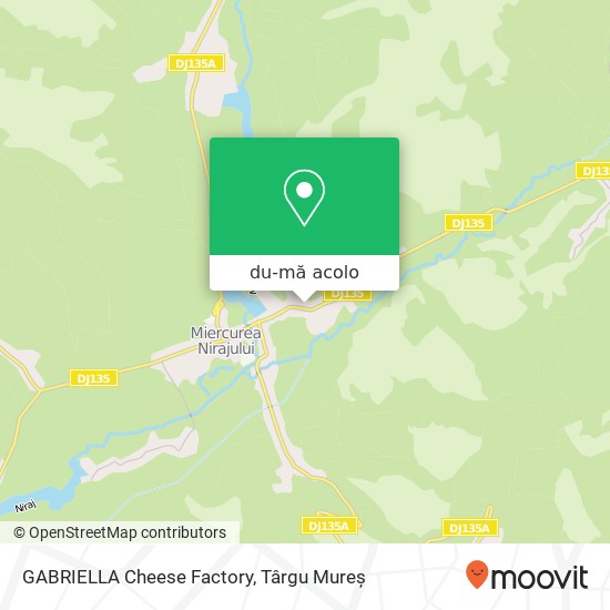 Hartă GABRIELLA Cheese Factory