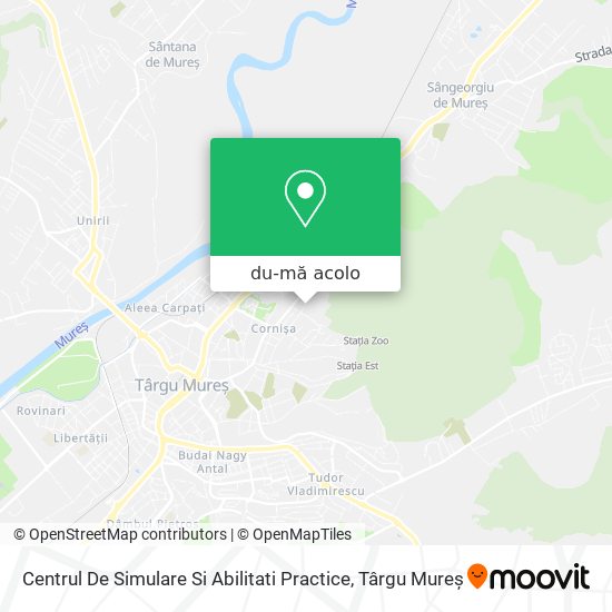 Hartă Centrul De Simulare Si Abilitati Practice