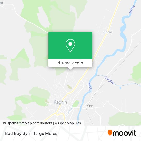 Hartă Bad Boy Gym