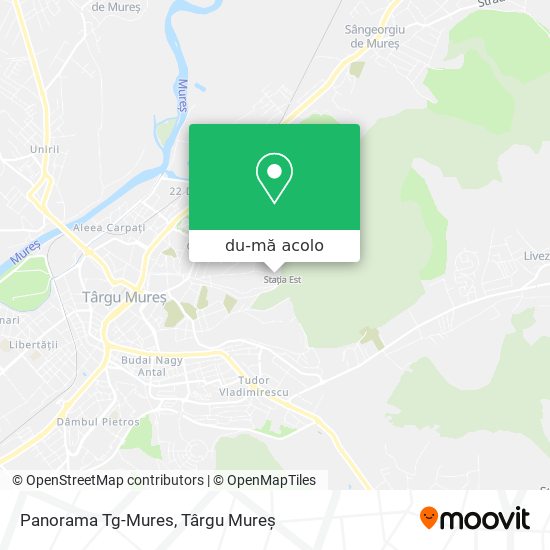 Hartă Panorama Tg-Mures