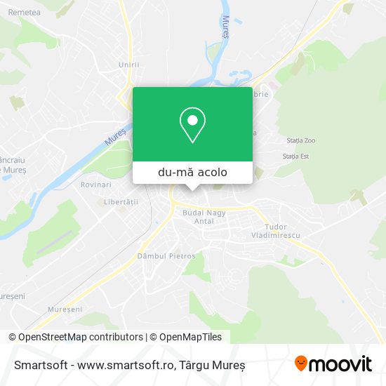 Hartă Smartsoft - www.smartsoft.ro