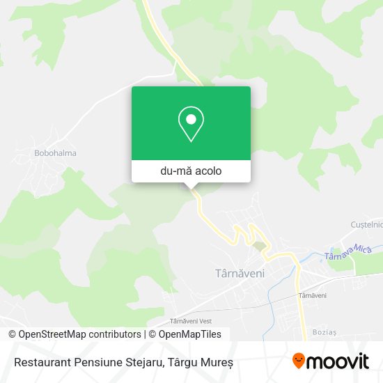Hartă Restaurant Pensiune Stejaru