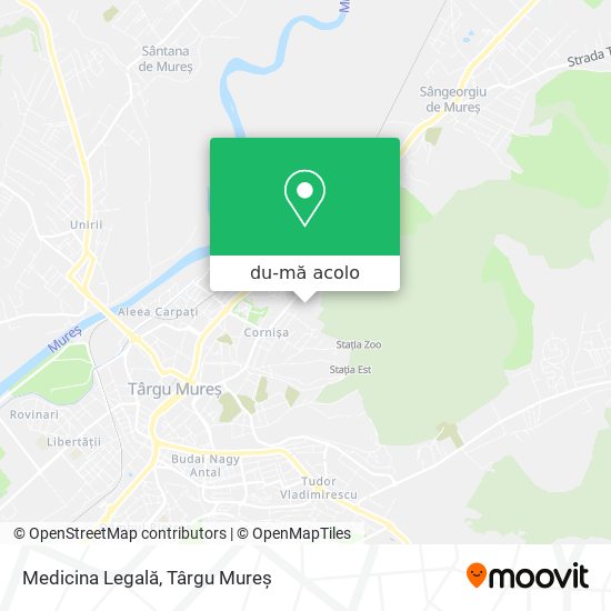 Hartă Medicina Legală