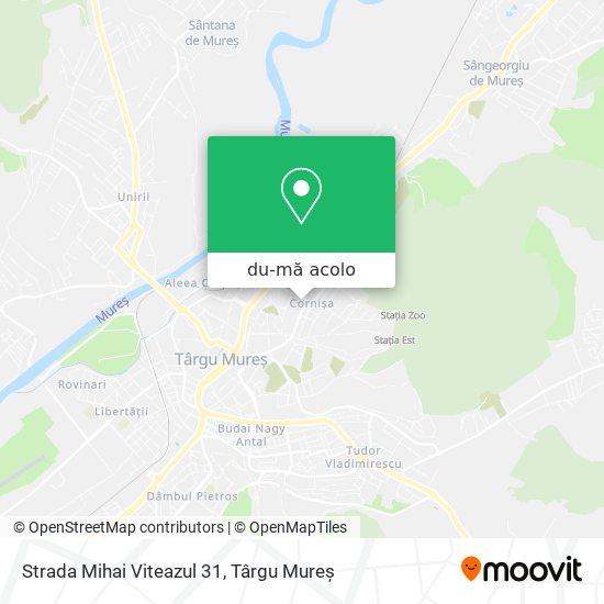 Hartă Strada Mihai Viteazul 31