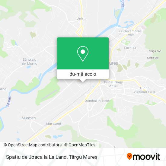 Hartă Spatiu de Joaca la La Land