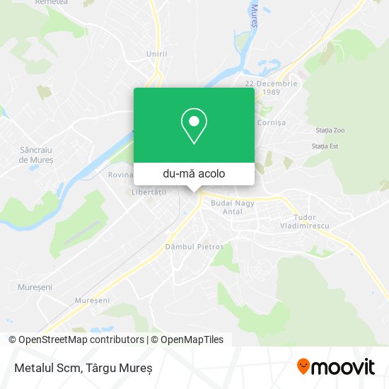 Hartă Metalul Scm