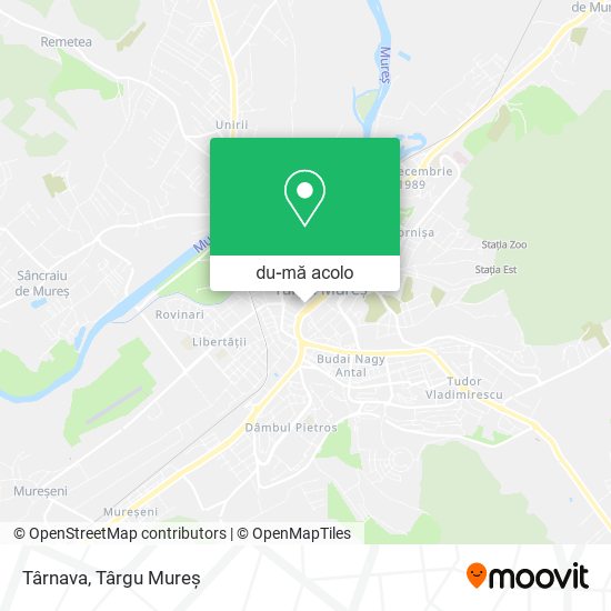 Hartă Târnava