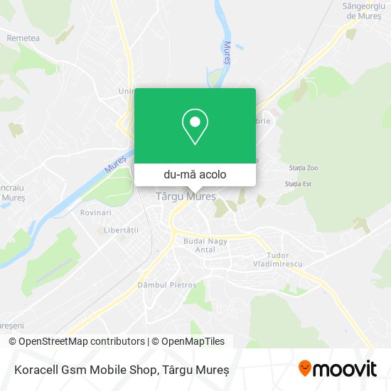 Hartă Koracell Gsm Mobile Shop