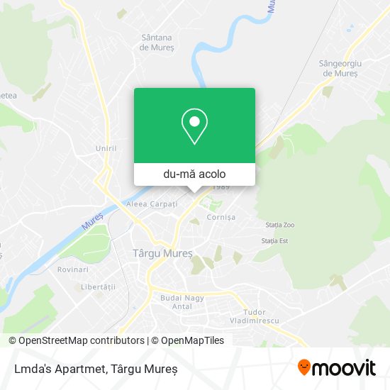 Hartă Lmda's Apartmet