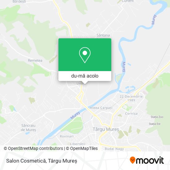 Hartă Salon Cosmetică