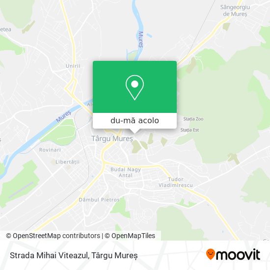 Hartă Strada Mihai Viteazul
