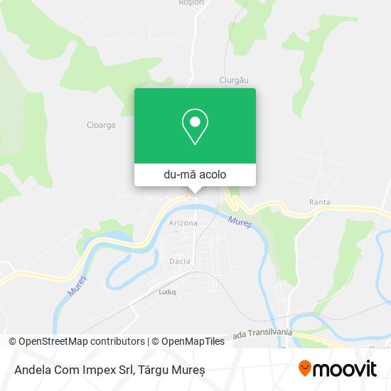 Hartă Andela Com Impex Srl