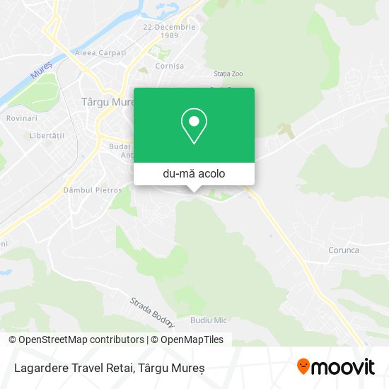 Hartă Lagardere Travel Retai