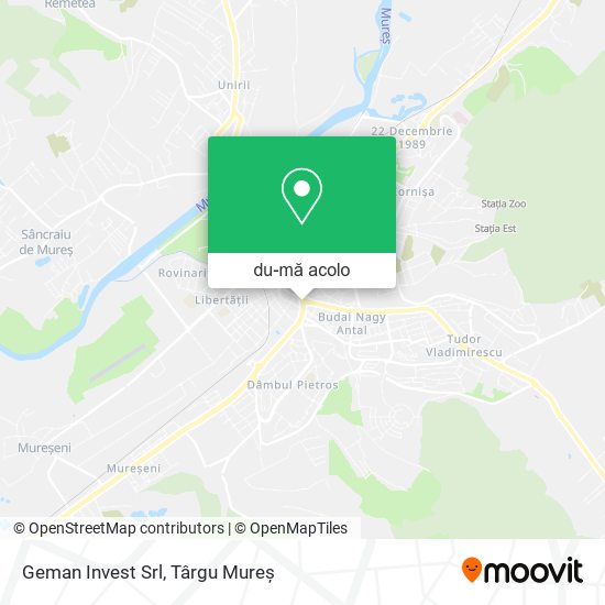 Hartă Geman Invest Srl
