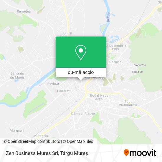 Hartă Zen Business Mures Srl
