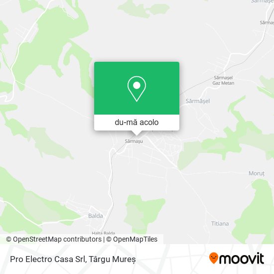 Hartă Pro Electro Casa Srl