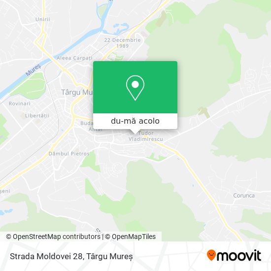 Hartă Strada Moldovei 28