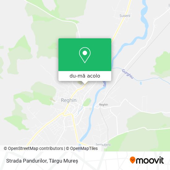 Hartă Strada Pandurilor