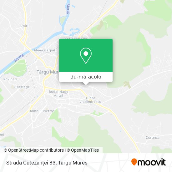 Hartă Strada Cutezanței 83