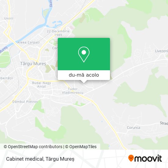 Hartă Cabinet medical