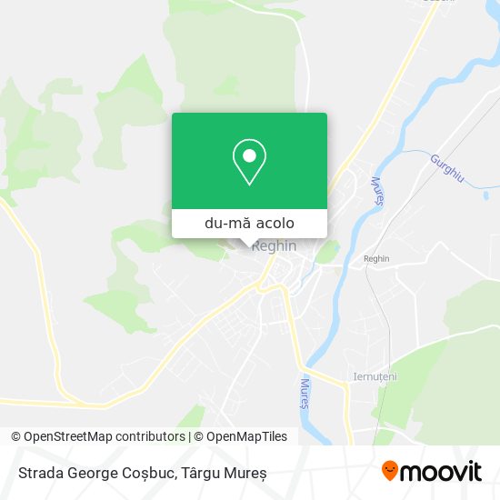 Hartă Strada George Coșbuc