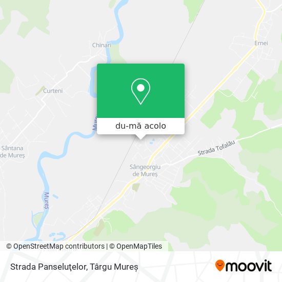 Hartă Strada Panseluţelor