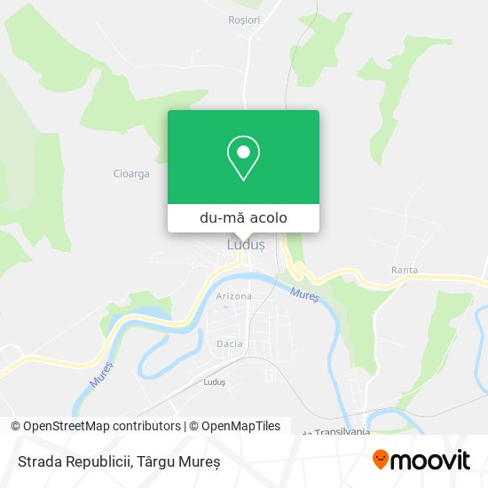 Hartă Strada Republicii