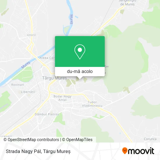 Hartă Strada Nagy Pál
