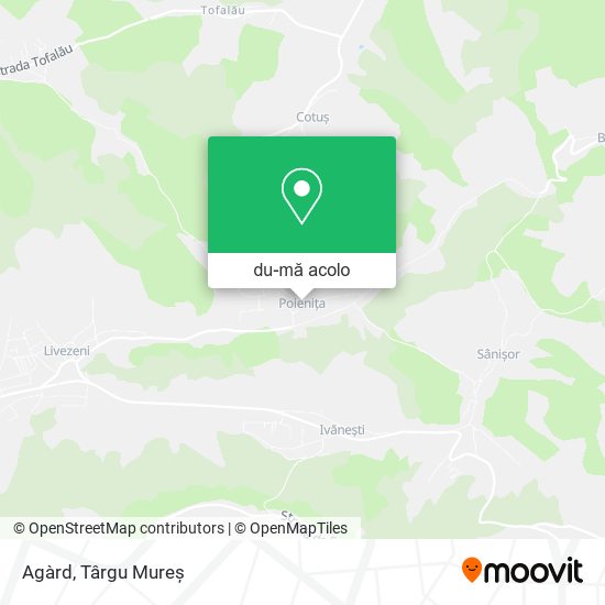 Hartă Agàrd